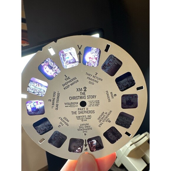 1948 View-Master The Christmas Story 3-Reel Set B383 - Picture 8 of 9